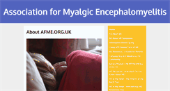 Desktop Screenshot of afme.org.uk